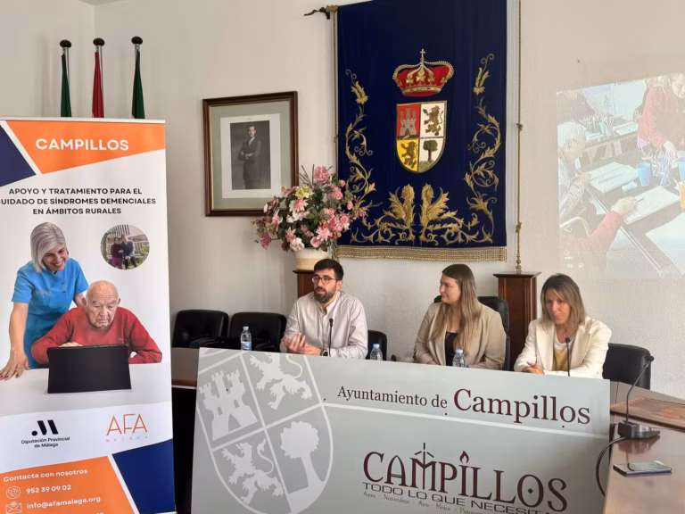 Campillos colabora con un proyecto de apoyo y tratamiento para el cuidado de síndromes demenciales en ámbitos rurales