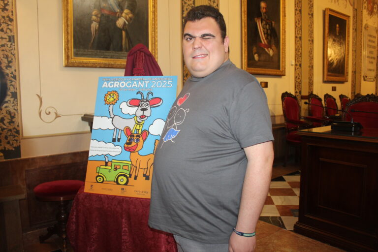 El archidonés Hugo Jiménez Luque anuncia la Feria de Primavera y AGROGANT 2025 con dos carteles en los que refleja su estilo