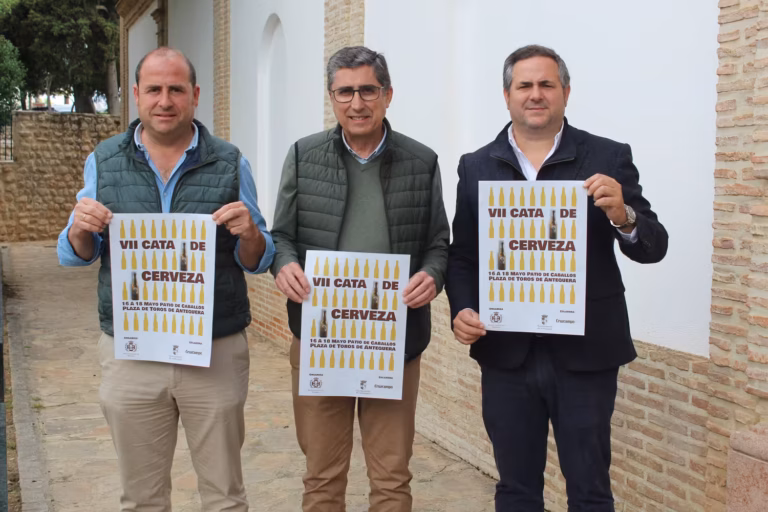 Nueva edición de la Cata de Cerveza de la Cofradía del Socorro de Antequera, que se celebra entre el 16 y 18 de mayo