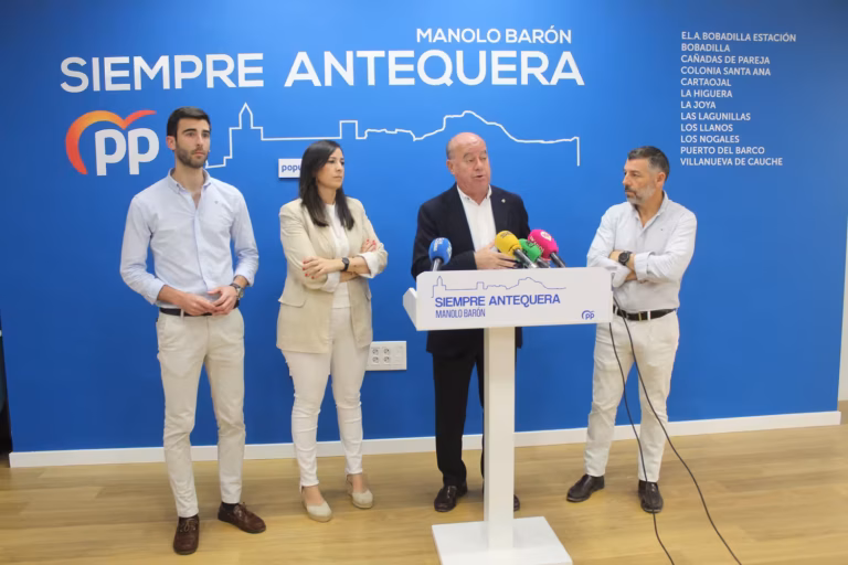 Barón denuncia que el PSOE «vuelve a dar la espalda a Antequera» tras no aceptar las enmiendas del PP a la moción sobre los aranceles