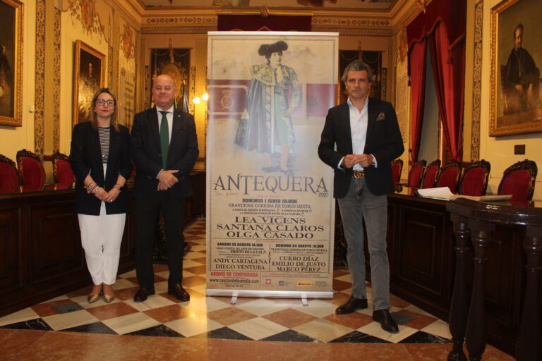 Presentados los festejos taurinos de la Feria de Primavera y de la Real Feria de Agosto de Antequera en 2025