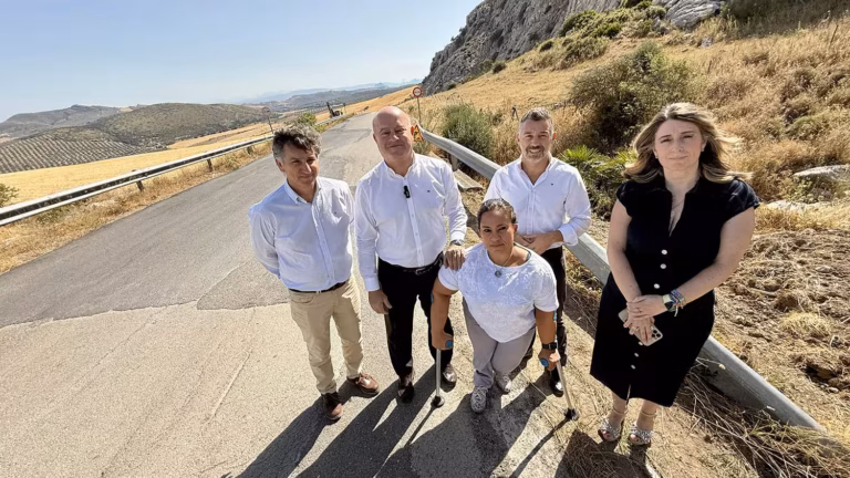 La carretera de La Joya será renovada integralmente con una inversión de 1,2 millones