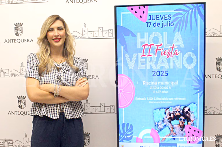 La fiesta ‘Hola Verano’ en la piscina de Antequera celebra nueva edición el 17 julio para jóvenes de entre 12 y 17 años