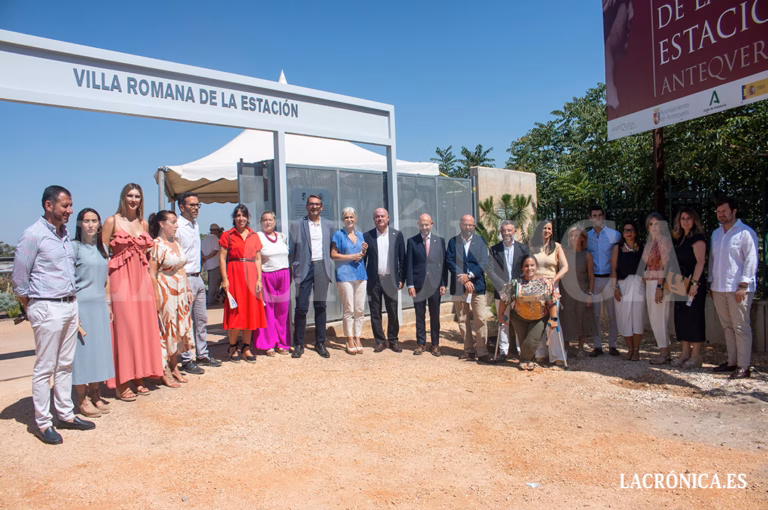 La Villa Romana de la Estación se inaugura oficialmente para abrir sus puertas a Antequera y convertirse en un nuevo foco turístico