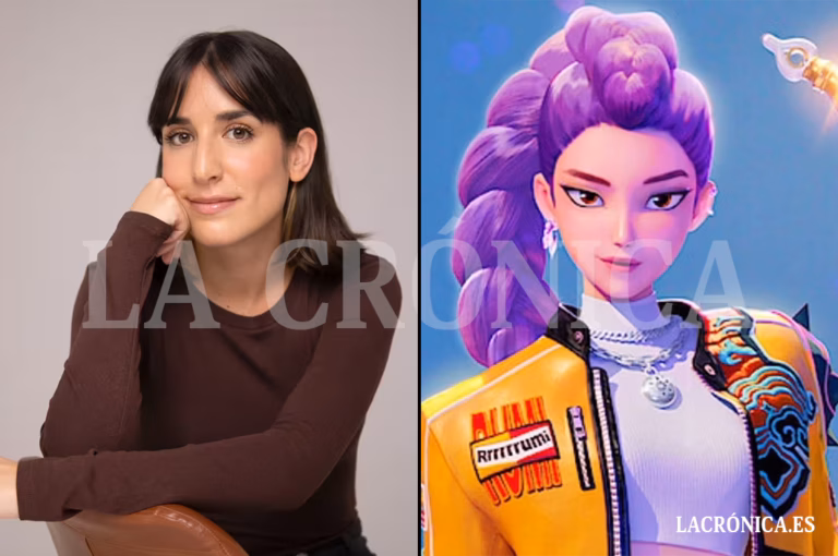 La actriz y cantante antequerana Paula Cuesta pone la voz cantada a Rumi de ‘Las guerreras K-Pop’