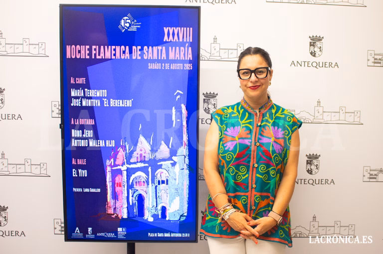 María Terremoto, cabeza de cartel de la XXXVIII Noche Flamenca de Santa María