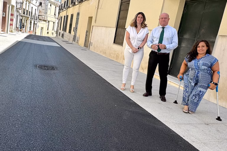 Finalizada la primera fase de la obra de renovación de calle Aguardenteros con más de 318.000 euros
