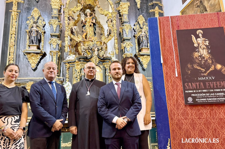 Santa Eufemia, Patrona Ganadora de la ciudad, ya tiene cartel anunciador de sus actos y cultos 2025