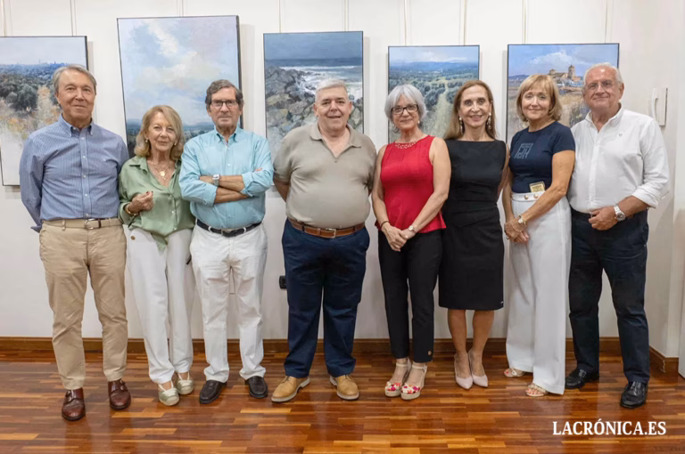 La pintura introspectiva de Julio Sánchez del Olmo toma protagonismo en Málaga