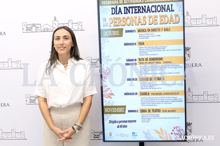 Antequera celebra el Día Internacional de las Personas de Edad con un amplio programa de actividades