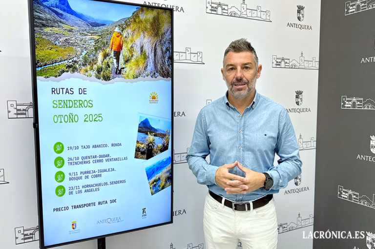 Antequera pone rumbo al otoño con un nuevo ciclo de senderismo por enclaves naturales andaluces