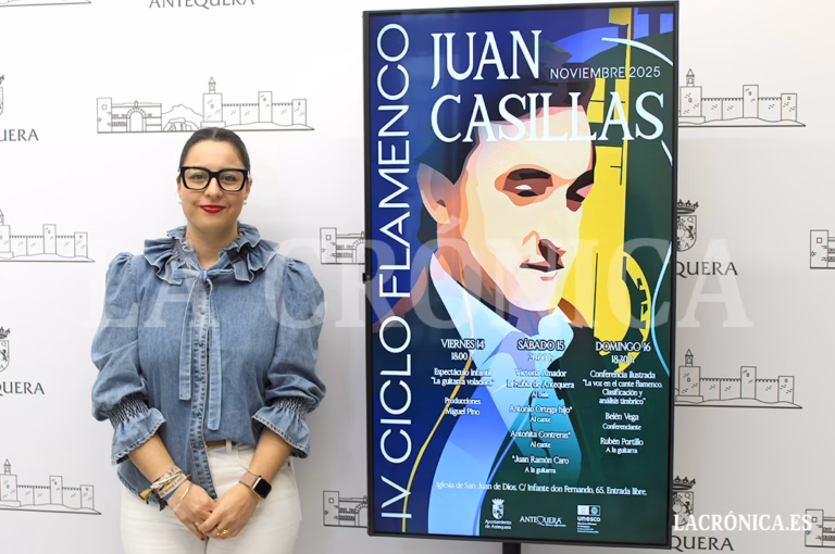 El IV Ciclo Flamenco ‘Juan Casillas’ tendrá lugar del 14 al 16 de noviembre en la iglesia de San Juan de Dios