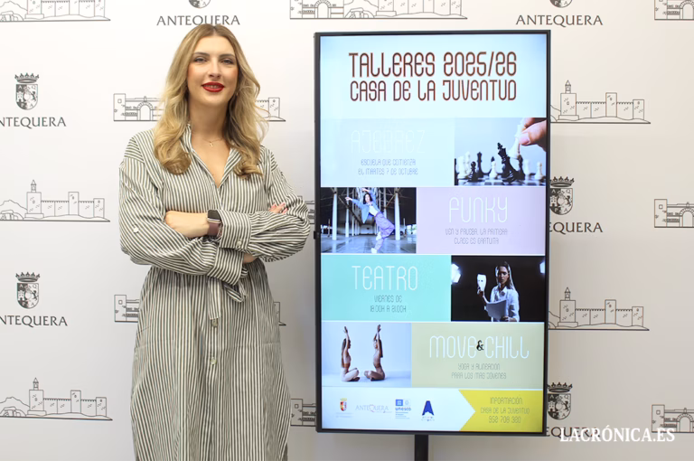 El Área de Juventud de Antequera presenta su nueva Programación de Talleres para el curso 2025/2026