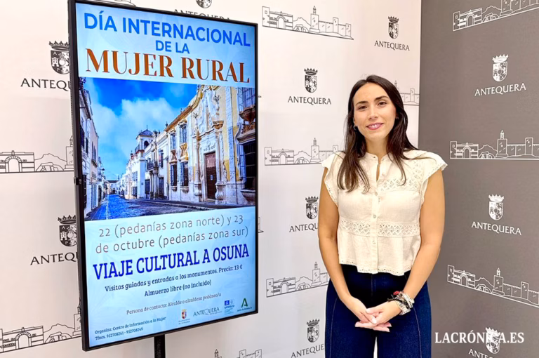 El Ayuntamiento de Antequera organiza un viaje cultural a la ciudad de Osuna con motivo del Día Internacional de la Mujer Rural
