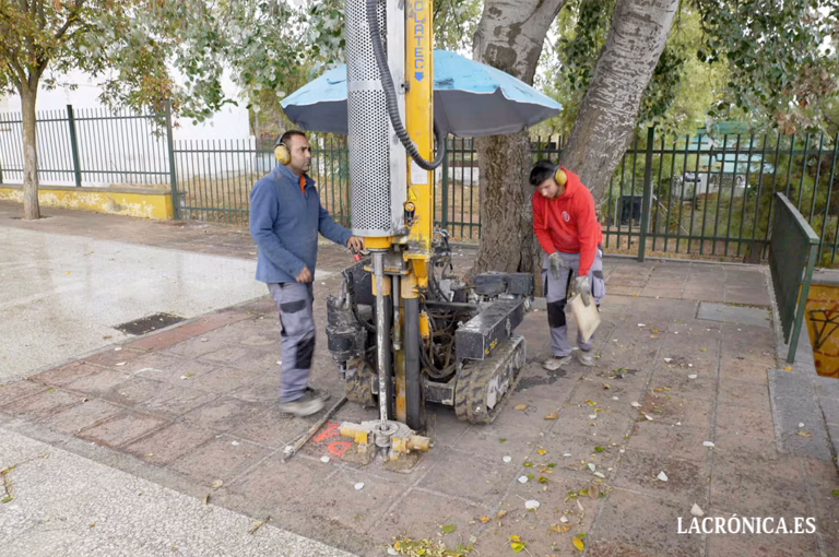 Archidona avanza hacia su primer parking municipal con el estudio geotécnico de la zona donde se ubicará ya en marcha