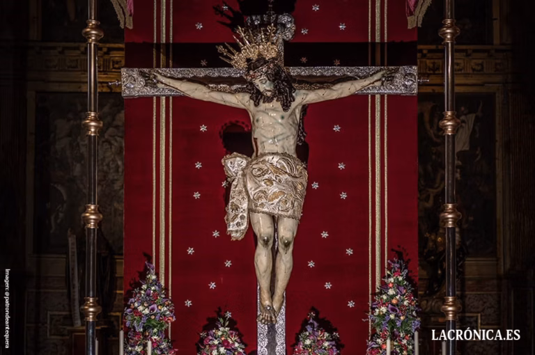 Antequera vive hoy la procesión extraordinaria del Señor de la Salud y de las Aguas hasta el Cementerio por el 350 aniversario de su Hermandad