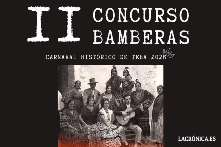 El Carnaval Histórico 2026 de Teba convoca su II Concurso de Bamberas