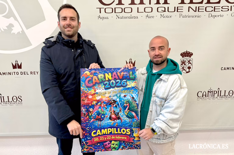 Campillos desvela el cartel de su fiesta del Carnaval de 2026, una obra de Aitor Delgado