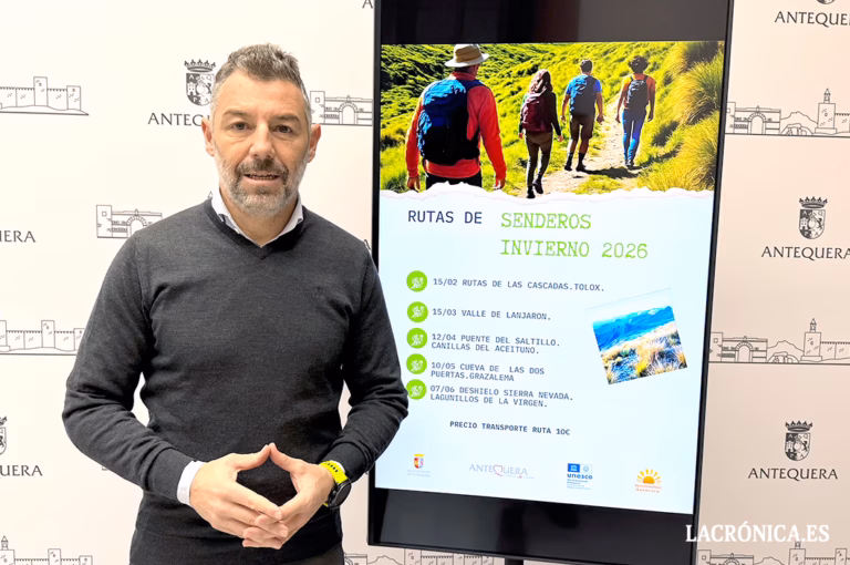 El Programa de ‘Senderos de Invierno’ del Ayuntamiento de Antequera inicia una nueva temporada
