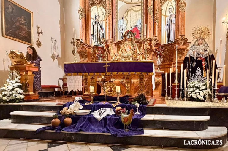 Bobadilla Estación vive un emotivo XI Pregón del Viernes de Dolores de la mano de María del Mar Granados Machuca
