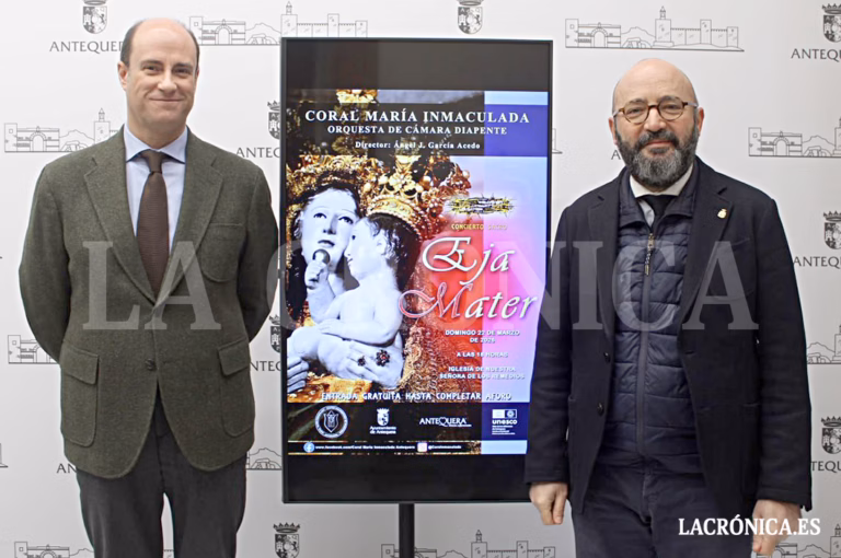 Antequera acogerá el concierto sacro “Eja Mater” de la Coral María Inmaculada el próximo 22 de marzo