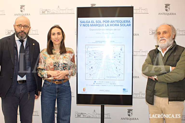 Antequera acoge una exposición sobre relojes solares que invita a viajar por el tiempo y la astronomía