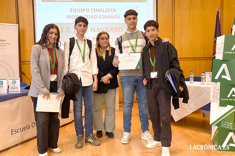El IES José Navarro y Alba de Archidona se proclama subcampeón provincial del Torneo de Debate Educativo de Andalucía