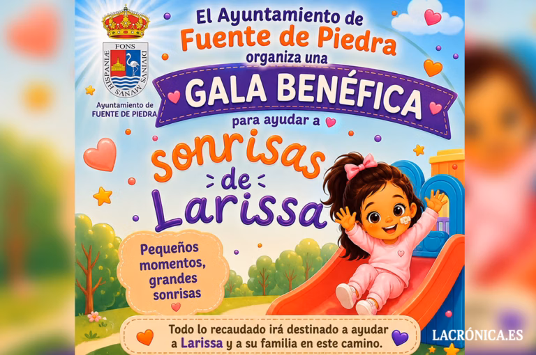 Fuente de Piedra prepara una gala benéfica para dar visibilidad a la enfermedad de la pequeña Larissa