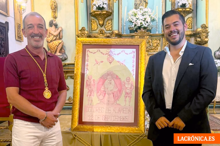 La Hermandad de los Dolores de Alameda presenta un cartel pictórico para anunciar su procesión de este año