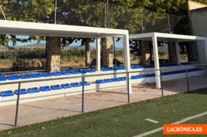 Cuevas Bajas culmina la mejora del campo de fútbol con una inversión de casi 66.000 euros