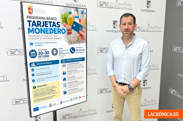 Se abre el plazo para solicitar las tarjetas monedero destinadas a familias con menores a cargo
