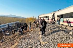 Un grave accidente ferroviario a la altura de Toledo suspende toda la circulación de alta velocidad entre Málaga y Madrid